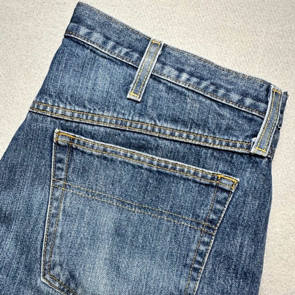 Cinch Up Jeans Mens 37x32 Blue Medium Wash Relaxed Straight Leg Western Denim
